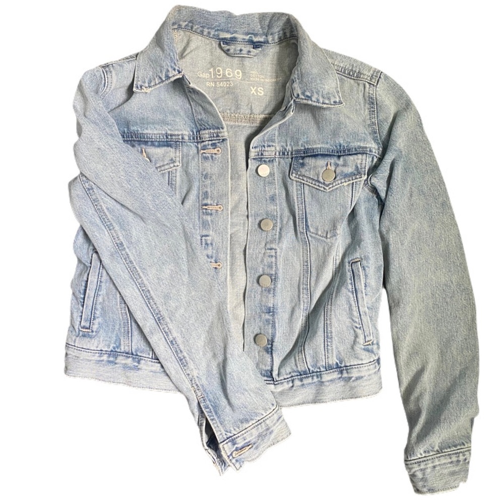 Gap Womens XS denim icon jacket